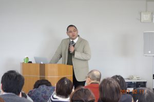Lecture on Saturday, February 11, 2017 by Assoc. Prof. Yozo Taniyama, Ph. D. at the Faculty of Arts and Letters of Tohoku University Graduate School [1]