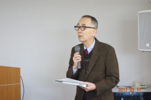 Prof. Shunichi Sato, Ph. D. at the College of Integrated Human and Social Welfare of Shukutoku University